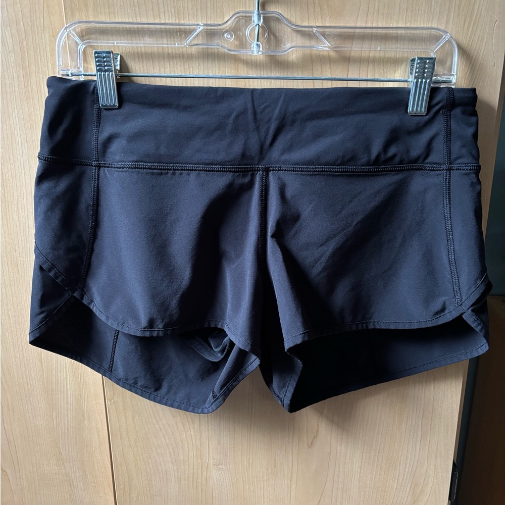 Lululemon Speed Up short - black